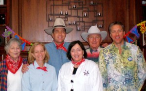 Center: Me, L to R Suzy, Mom, Scott, Dad, Bill